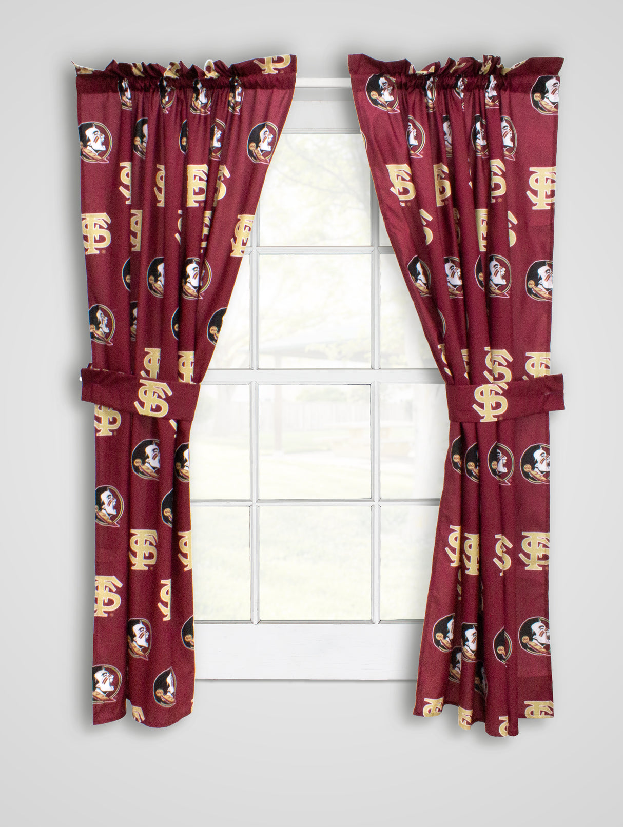 Florida State Seminoles Curtain Panels - 63" or 84"