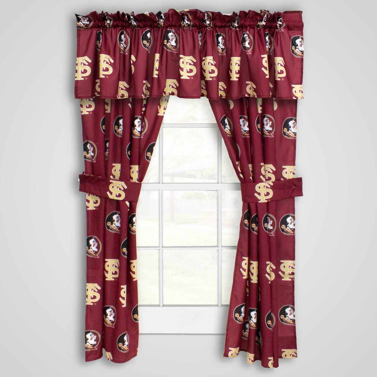 Florida State Seminoles Curtain Panels - 63" or 84"