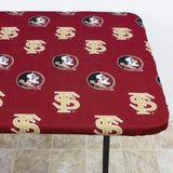 Florida State Seminoles Fitted Table Cover / Tablecloth:  3 Sizes Available