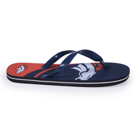 Denver Broncos FOCO Big Logo Flip Flops