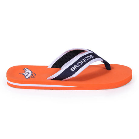 Denver Broncos FOCO Contour Flip Flops Sandals