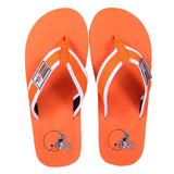 Cleveland Browns FOCO Contour Flip Flops Sandals