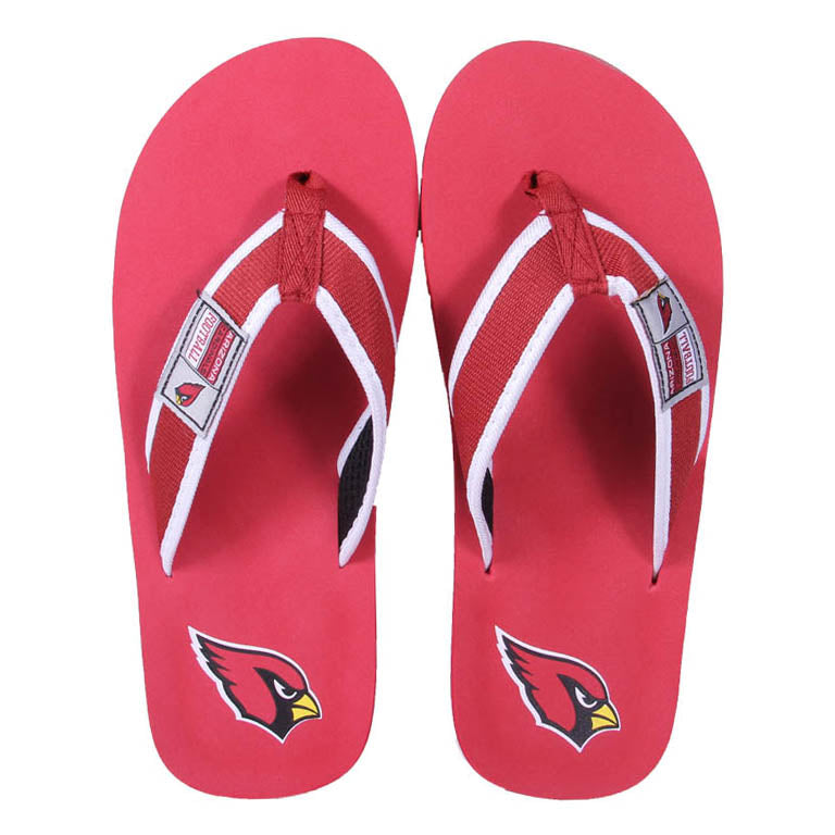 Arizona Cardinals FOCO Contour Flip Flops Sandals