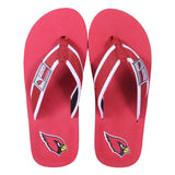 Arizona Cardinals FOCO Contour Flip Flops Sandals
