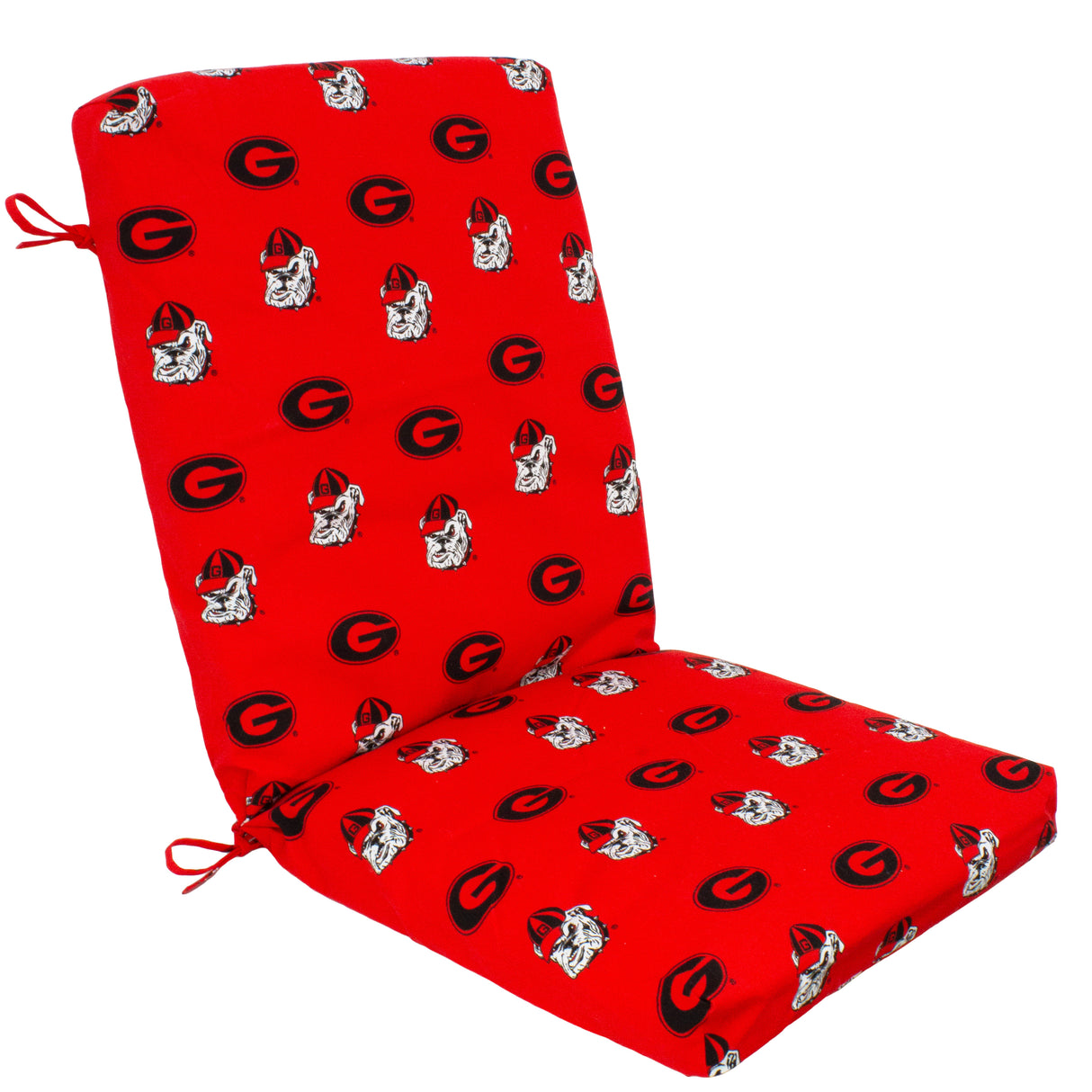 Georgia Bulldogs Two Piece Chair Cushion