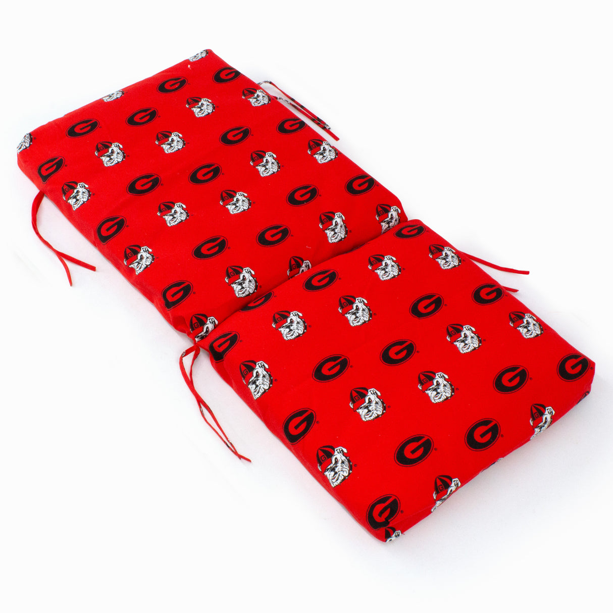 Georgia Bulldogs Two Piece Chair Cushion