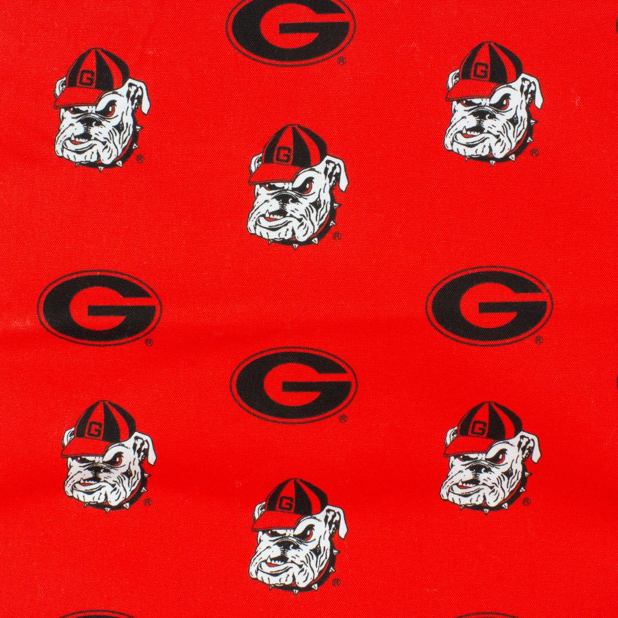 Georgia Bulldogs Two Piece Chair Cushion