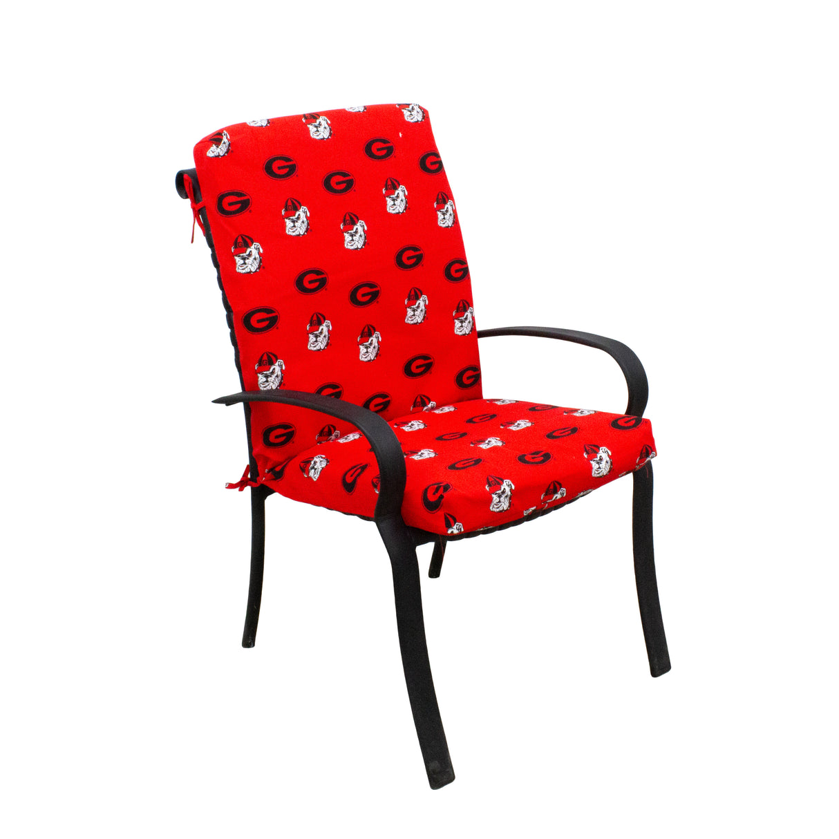 Georgia Bulldogs Two Piece Chair Cushion