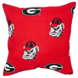 Georgia Bulldogs Decorative Pillow