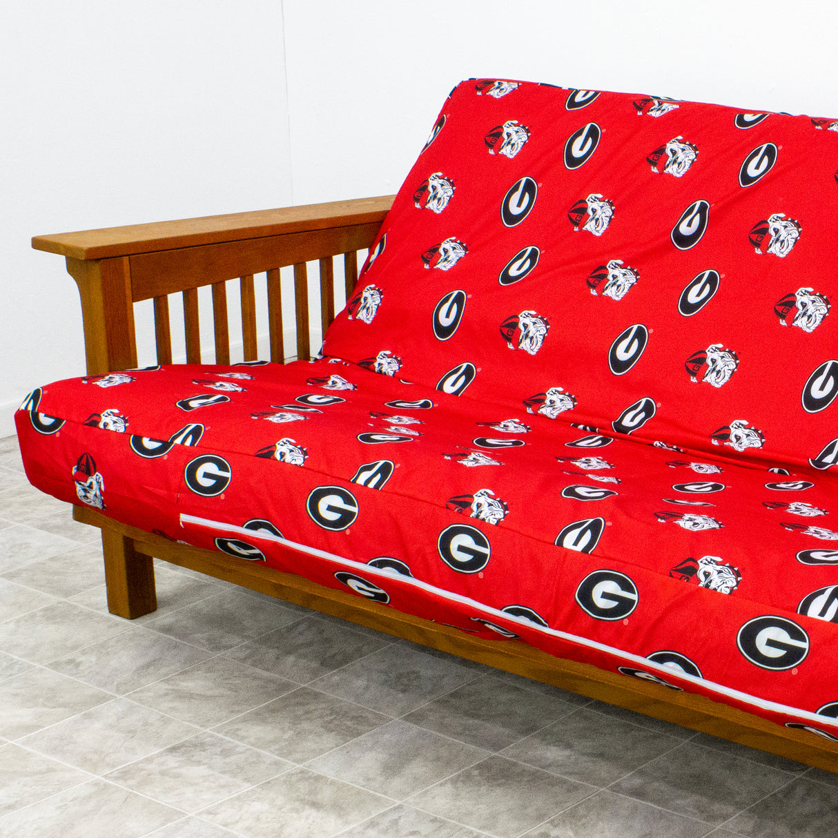 Georgia Bulldogs Futon Cover