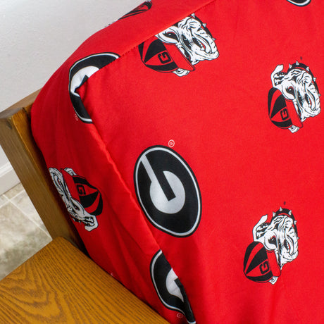 Georgia Bulldogs Futon Cover