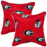 Georgia Bulldogs Outdoor Decorative Pillow
