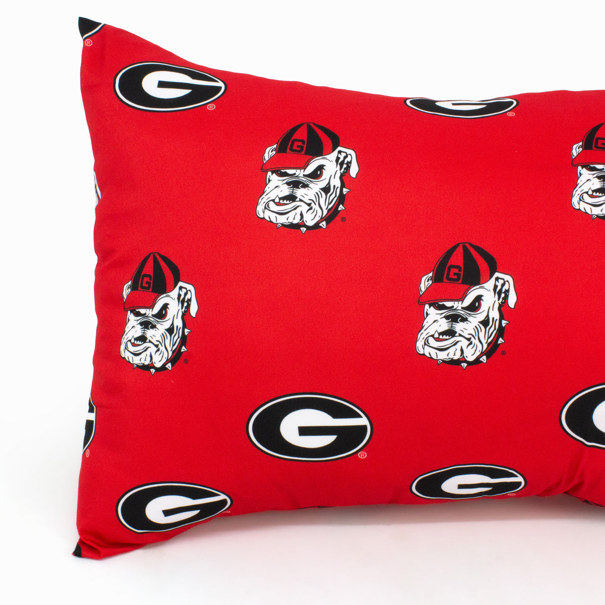 Georgia Bulldogs Body Pillow Pillowcase