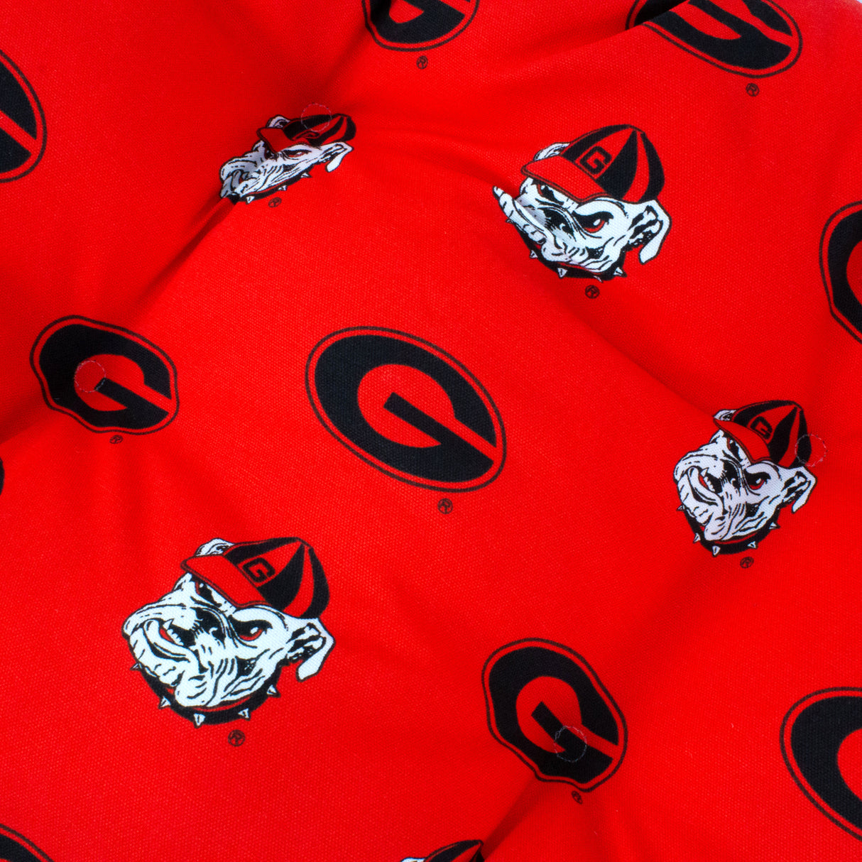 Georgia Bulldogs Settee Cushion