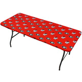 Georgia Bulldogs Fitted Table Cover / Tablecloth:  3 Sizes Available
