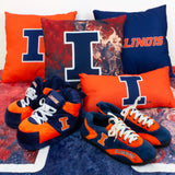Illinois Fighting Illini All Around Rubber Soled Slippers