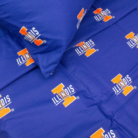 Illinois Fighting Illini Sheet Set