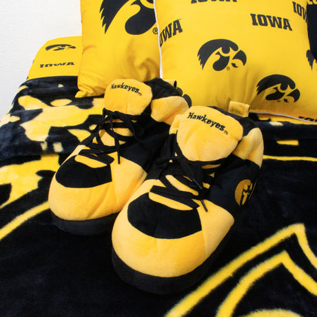 Iowa Hawkeyes Original Comfy Feet Sneaker Slippers