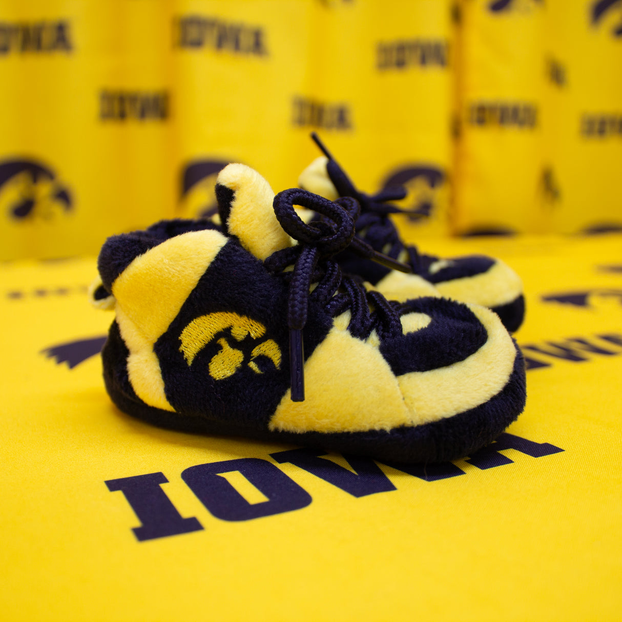 Iowa Hawkeyes Baby Slippers