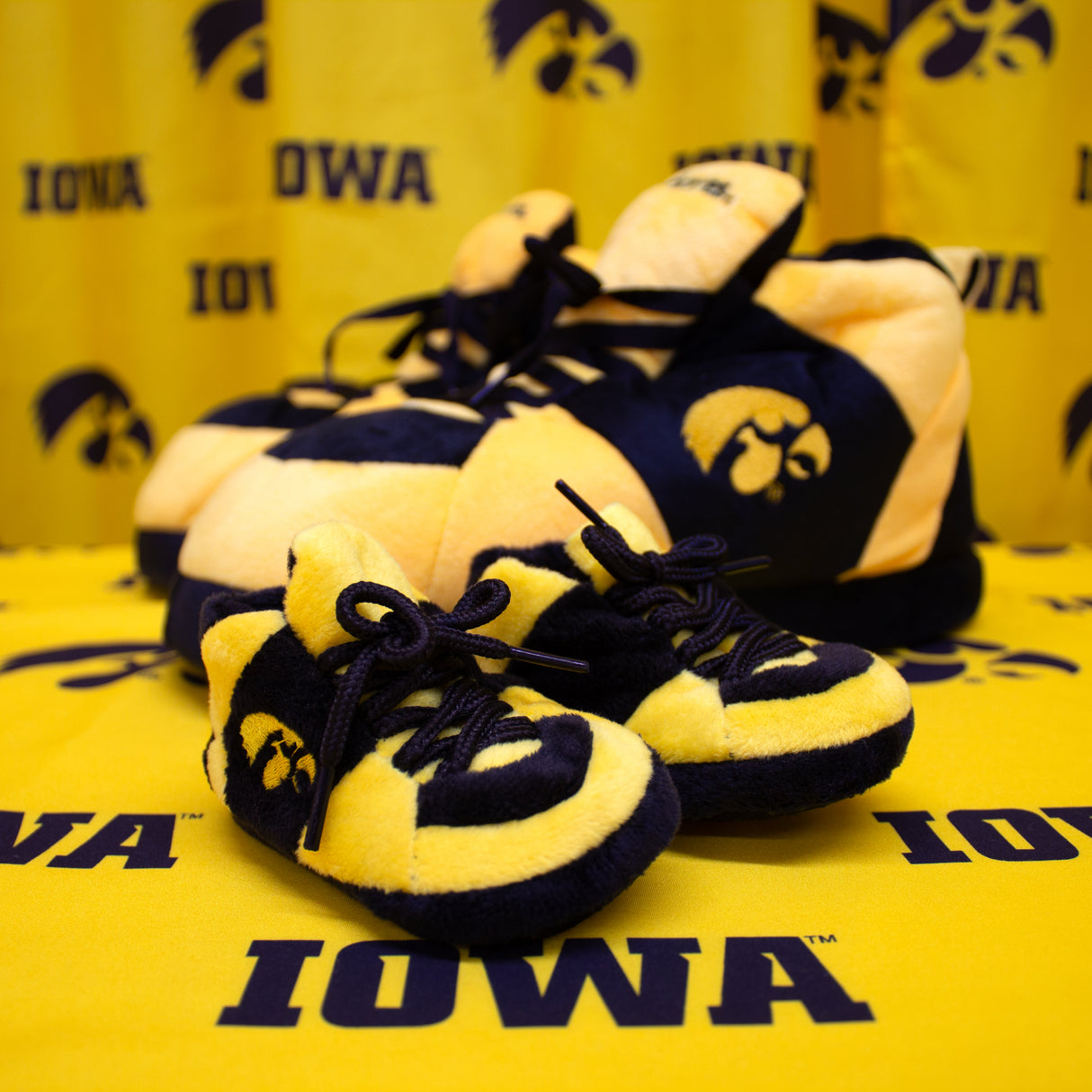Iowa Hawkeyes Baby Slippers