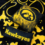 Iowa Hawkeyes 2 Sided Color Swept Decorative Pillow, 16" x 16"