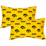 Iowa Hawkeyes Pillowcase