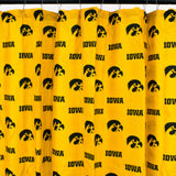 Iowa Hawkeyes Shower Curtain Cover
