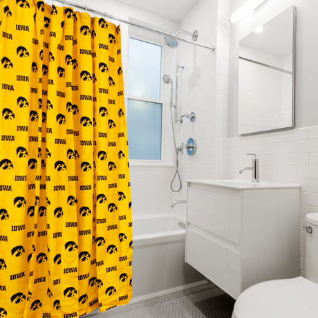 Iowa Hawkeyes Shower Curtain Cover