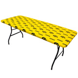 Iowa Hawkeyes Fitted Table Cover / Tablecloth:  3 Sizes Available