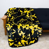 Iowa Hawkeyes Plush Throw Blanket, Bedspread, 86" x 63"