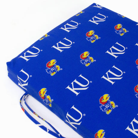 Kansas Jayhawks Two Piece Chair Cushion