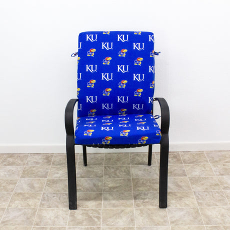 Kansas Jayhawks Two Piece Chair Cushion