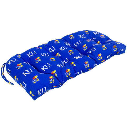 Kansas Jayhawks Settee Cushion