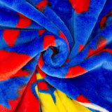 Kansas Jayhawks Plush Throw Blanket, Bedspread, 86" x 63"