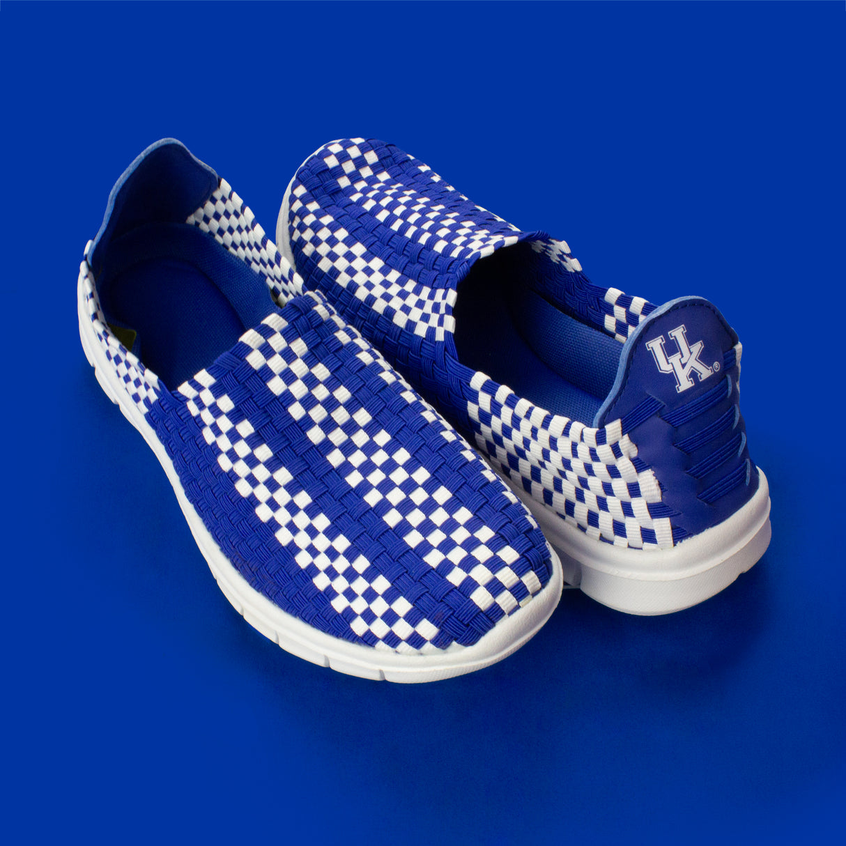 Kentucky Wildcats Woven Colors Comfy Slip On Shoes