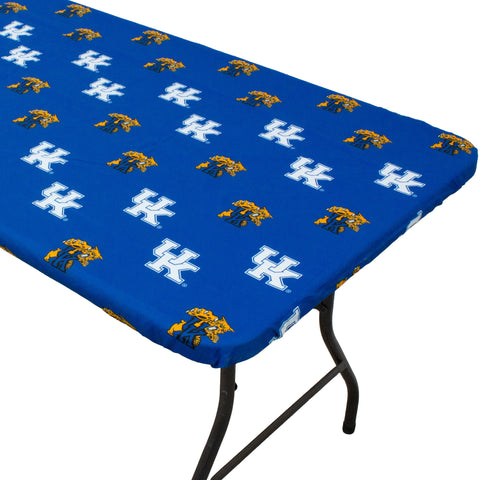 Kentucky Wildcats Fitted Table Cover / Tablecloth:  3 Sizes Available