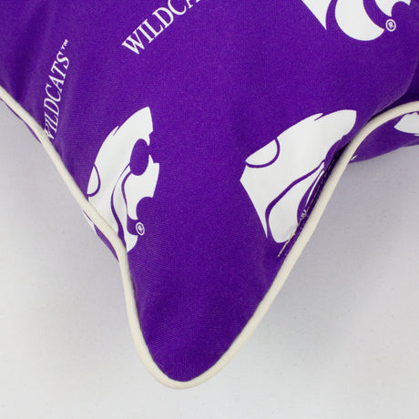 Kansas State Wildcats Outdoor Decorative Pillow