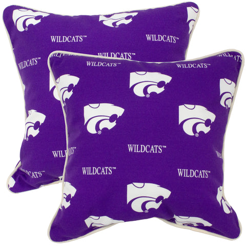 Kansas State Wildcats Outdoor Decorative Pillow