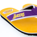 Los Angeles Lakers Contour Flip Flop