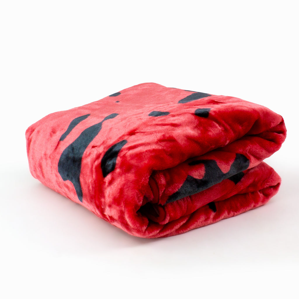 Louisville Cardinals Plush Throw Blanket, Bedspread, 86