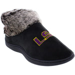 LSU Tigers Faux Sheepskin Furry Top Slipper