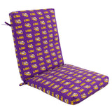 LSU Tigers Two Piece Chair Cushion