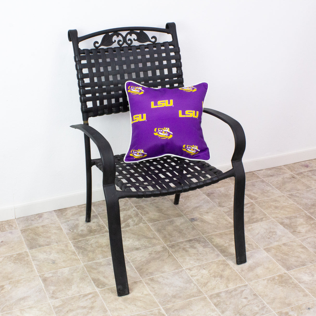 LSU Tigers Outdoor Decorative Pillow