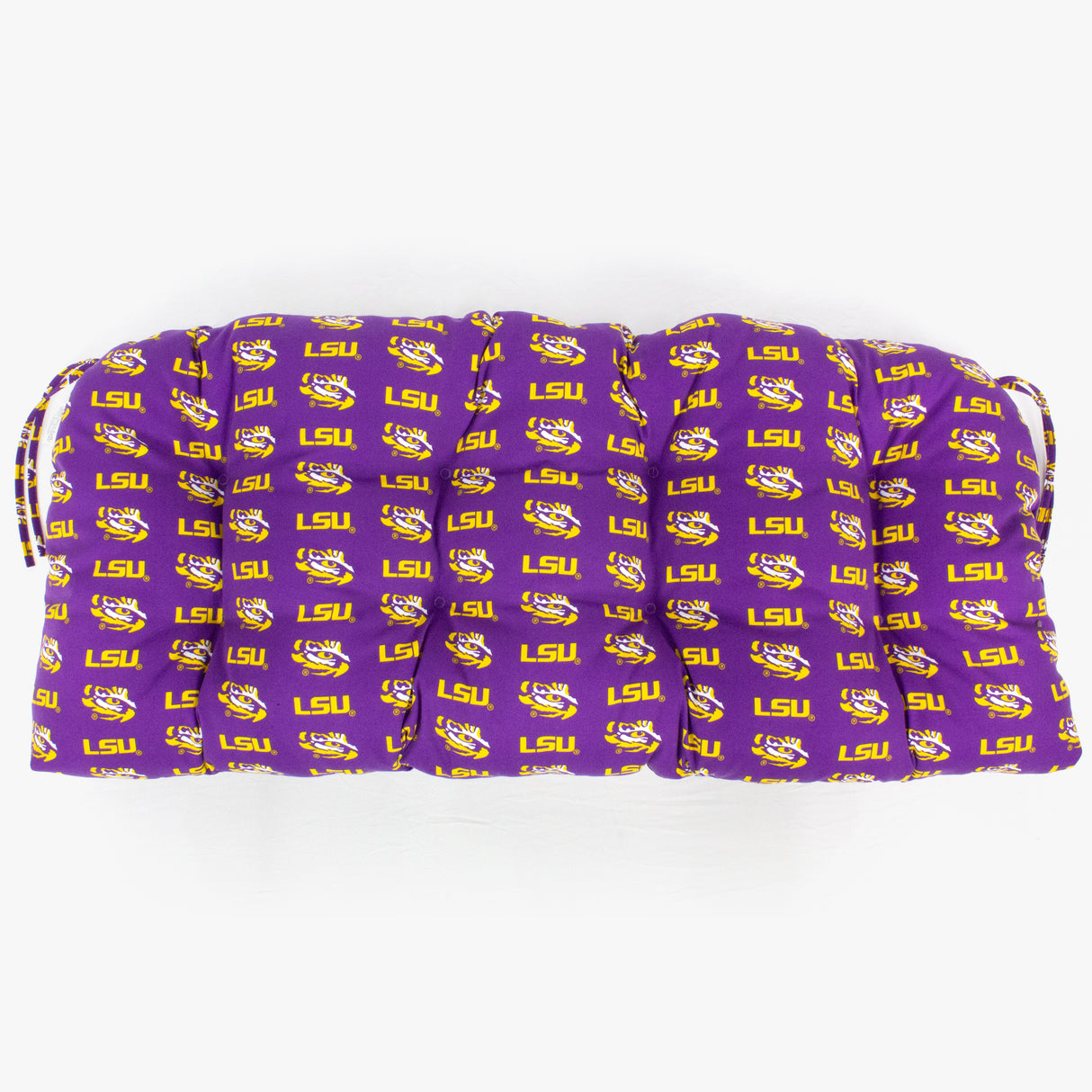 LSU Tigers Settee Cushion, Patio Bench Cushion