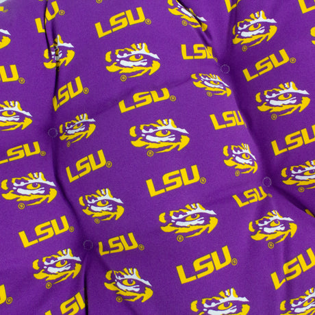 LSU Tigers Settee Cushion, Patio Bench Cushion