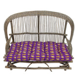 LSU Tigers Settee Cushion, Patio Bench Cushion