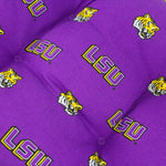 LSU Tigers Settee Cushion, Patio Bench Cushion