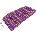 LSU Tigers Settee Cushion, Patio Bench Cushion