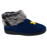 Michigan Wolverines Faux Sheepskin Furry Top Slipper