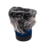 Michigan Wolverines Faux Sheepskin Furry Top Slipper